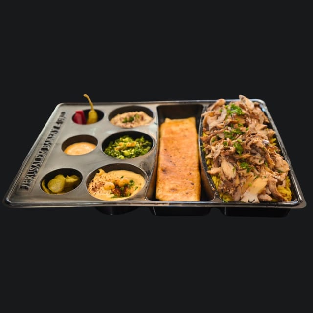 Beef Shawarma Platter.