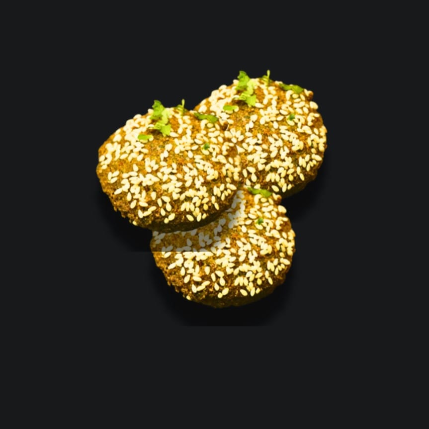 Spicy Stuffed Falafel.