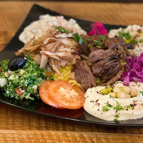 Mix Shawarma Platter.