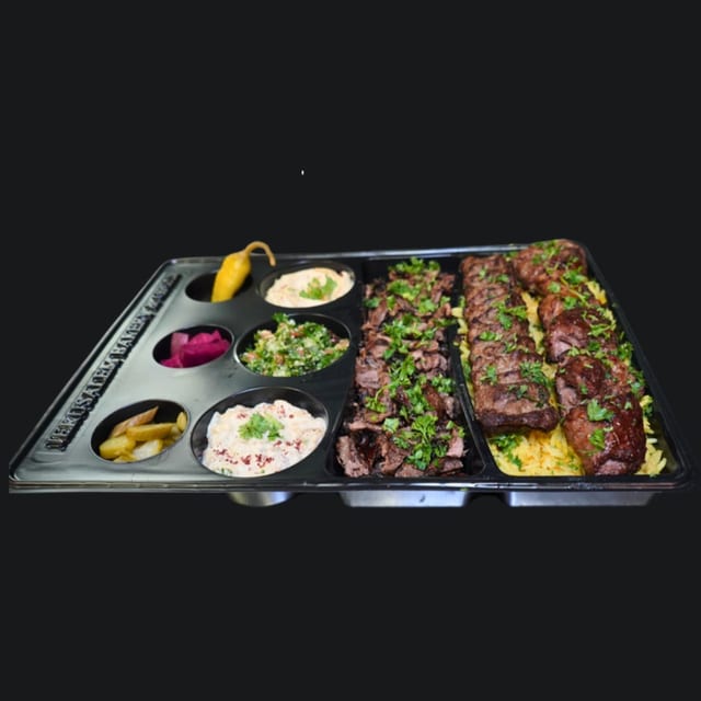 Meat Trio Platter.
